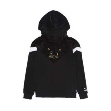 PUMA 彪马 儿童连帽卫衣 猫头拼接时尚