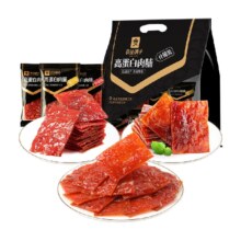 88vip：良品铺子  高蛋白肉脯400g×1袋