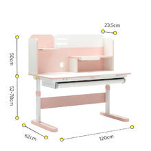 Totguard 护童 儿童学习桌椅套装可升降启明120cm+正姿椅红1807.21元