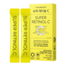 VITALBEAUTIE 内可美肌肤透亮光泽弹力口服视黄醇C 4条装