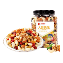 PLUS会员：良品铺子 大罐快乐 520g*4件