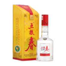 五粮春 小瓶装纯粮食口粮酒经典浓香型白酒 五粮液股份出品 45度 250mL 1瓶