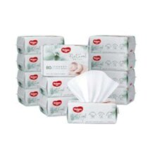 再降价、京东百亿补贴、PLUS：HUGGIES 好奇 小森林 婴儿棉柔巾 80抽12包