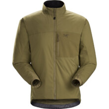 plus:始祖鸟军版棉服 ARCTERYX LEAF Atom LT军鸟 棉服 男士轻量保暖夹克 CRO | 鳄鱼色  GEN2.1 无帽款 M