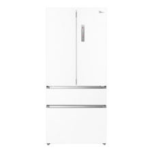 Midea 美的 MR -560WUFPZE 法式多门薄嵌入式冰箱 534L 白色