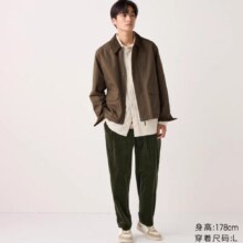 UNIQLO 优衣库 男装灯芯绒九分裤 UQ471279666