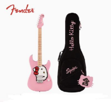 Fender 芬达 Squier 限量版 Hello Kitty Stratocaster 电吉他3799元包邮