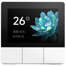 小米智能家庭面板触屏按键双控智能开关小爱语音声控自带蓝牙网关 智能家庭面板（白）【需有零线】