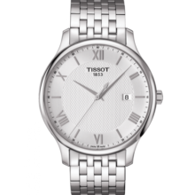 天梭（TISSOT）瑞士手表 俊雅1853系列 石英男表 送男友情人节礼物 T063.610.11.038.002599元