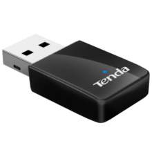 Tenda腾达 U9 650M免驱版 USB无线网卡 台式电脑WiFi接收器 5G双频 台式机笔记本通用随身WiFi发射器
