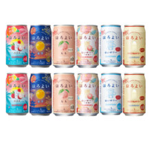 三得利和乐怡气泡果酒网红微酒感低度男女士预调鸡尾酒350ml12罐