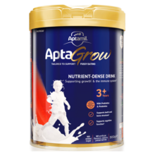 爱他美（Aptamil）Aptagrow精准营养幼儿园儿童成长奶粉3+段 (3岁以上) 900g