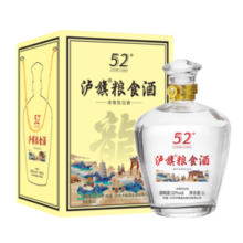 泸旗泸州红高粱酒【玻璃坛礼盒装】 纯粮食白酒口粮酒 泡药酒/果酒 52度 1L 1盒 龍年臻藏纪念酒