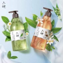 六神 茗茶植萃沐浴露475mL*2瓶新低14.6元包邮（7.3元/瓶）