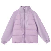 笛莎（DEESHA）中大童装女童轻薄短款羽绒服