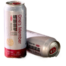 需首购：One's Member 精酿壹号 比利时风味小麦白啤酒 500ml*6罐17元包邮（需试用）