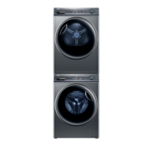 海尔（Haier）平嵌81+81洗烘套装10Kg直驱滚筒洗全自动+双擎热泵烘四层线屑过滤 以旧换新
