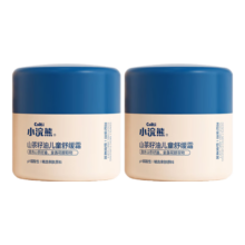 plus:小浣熊 儿童面霜山茶籽油儿童舒缓霜50g  2瓶