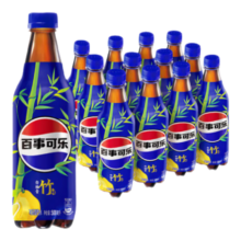 PLUS会员、百亿补贴、需首购：百事可乐 Pepsi 太汽系列 白柚青竹味汽水 500ml*12瓶