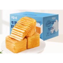 88VIP：百草味 吐司面包 1kg16.01元+0.99元淘金币（需领券）