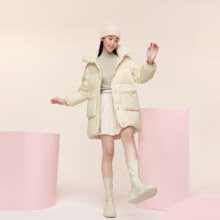 再降价、京东百亿补贴、PLUS会员：BOSIDENG 波司登 冬季羽绒服 女中长款 B30145242