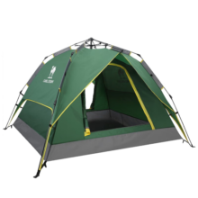 骆驼 CAMEL 帐篷户外3-4人 全自动帐篷速开防雨野营露营帐篷  军绿