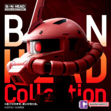 新品发售、PLUS会员：BANDAI 万代 BN HEAD COLLECTION Vol.3 夏亚专用扎古II
