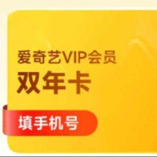 双11狂欢:爱奇艺黄金VIP会员双年卡 24个月黄金年卡