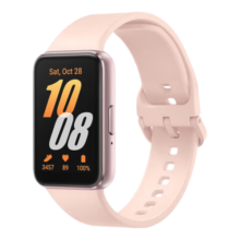 三星（SAMSUNG）Galaxy Fit3 智能手环 1.6英寸 超高清AMOLED屏幕 轻薄设计 蓝牙运动心率健康监测 樱落粉