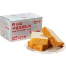 熊治【采销推荐】牛乳厚切吐司300g*1箱
