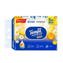 20点开始、PLUS会员：Tempo 得宝 洋甘菊湿厕纸 40片*5包38.1元（76.2元/2件，双重优惠）