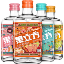 江小白  果立方  水果风味果汁酒 15-23度 168ml*4瓶 果汁酒