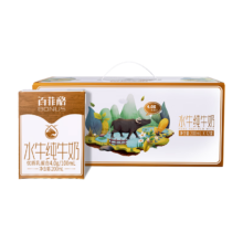 20点开始、双11狂欢、plus会员:百菲酪水牛奶 纯牛奶  200ml*12盒＊3件