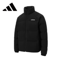 双11狂欢：Adidas 阿迪达斯 JL9585 550蓬防风保暖鸭绒男款羽绒服