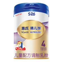 惠氏（Wyeth）膳儿加儿童成长奶粉（3岁以上）900g