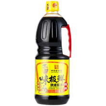 东古 味极鲜 特级生抽 酱油 1L 桶装8.93元 包邮（双重优惠）