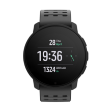 颂拓（SUUNTO）9 Peak Pro 多功能心率跑步HRV血氧铁三训练户外运动手表 精钢黑
