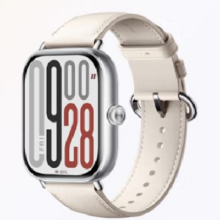 小米（MI）REDMI Watch 5 皎月银+真皮快拆腕带 乳酪白（腕带单独发货）