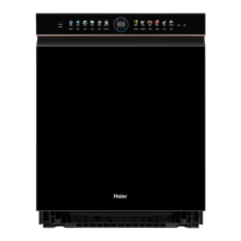 海尔（Haier）15套洗碗机家用 嵌入式W5000 智能变频 分区精洗 晶彩系列 高温消毒 EYBW152266BKU1