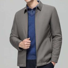 PLUS会员：罗蒙 翻领爸爸装羽绒服 多色
