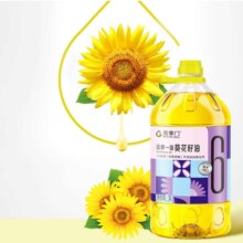 双11狂欢:金掌门食用油压榨一级少油烟充氮保鲜葵花籽油5L*2件