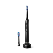 飞利浦（PHILIPS）电动牙刷成人情侣款送礼优选 送男友/女友  Sonicare亮白型钻石牙刷 5种模式智能显示屏 首款护龈 旗舰上新·变频护龈HX3792【极夜黑】