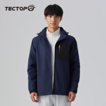 plus会员：TECTOP 探拓 男女款户外加绒冲锋衣