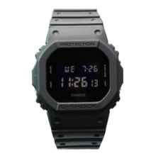 卡西欧（CASIO） G-SHOCK系列手表复古经典方块多功能时尚运动防水七夕情人节礼物 经典小方块DW-5600BB-1京仓速发