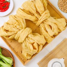 到手3斤！手工豆皮农家腐竹皮豆制品