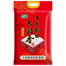双11狂欢、百亿补贴：十月稻田 24年新米 长粒香大米 5kg 东北大米 香米 10斤