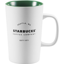 星巴克（Starbucks）经典传承陶瓷马克杯355ml经典款简约水杯泡茶杯办公室礼物家居馆