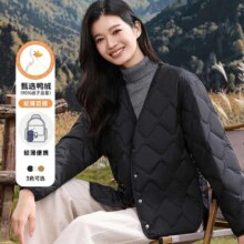 9号20点、plus会员：雅鹿 女士轻薄羽绒服