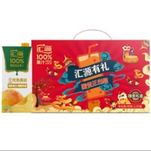PLUS会员、需凑单:汇源100%果汁 黄桃复合果汁 1L*5盒