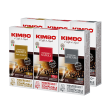 KIMBO 竞宝意大利进口咖啡胶囊意式浓缩组合Nespresso胶囊咖啡机适用 意式浓缩60粒